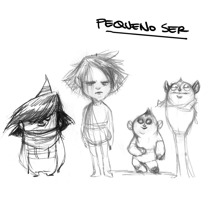 Personaje Pequeño Ser